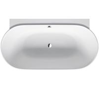 Baignoires Duravit Luv, version à poser, 2 pentes de dos, revêtement acrylique sans soudure, 1800x950mm, blanc mat, 700433000000000