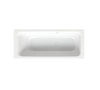 Baignoires rectangulaires BetteSelect, installation, côté pieds à droite, trop-plein à l'arrière, 1700x700x420mm, 3431-000, Couleur: Blanc