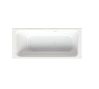 Baignoires rectangulaires BetteSelect, installation, côté pieds à droite, trop-plein à l'arrière, 1700x750x420mm, 3432-000AS, Couleur: Blanc avec faux antidérapant