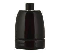 Bailey Douille en porcelaine E27 - Noir