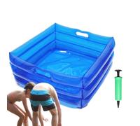 Bain de pieds gonflable pour la plage Avec Pompe Incluse, Pliable Et