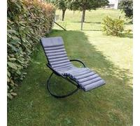 Keter - Bain De Soleil À Bascule Swing Luxe Monaco - Gris - 14-700871 Gris