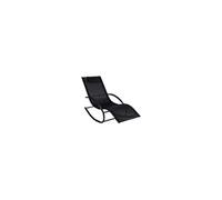 Bain de Soleil Alu et Textilene Rocking Chair