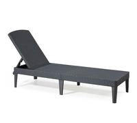 Bain De Soleil Jaipur Graphite Dossier Inclinable 4 Positions Gris Anthracite