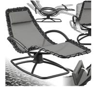 Chaise longue ergonomique TOULON - gris, par pièce