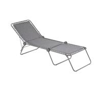 Bain De Soleil - Transat Piscine et Jardin - Chaise Longue Pliant Matelassé - Siesta L - Lightcomfort® - Gris Ombre - Lafuma Mobilier