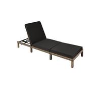 Bain de soleil SOFIA 6 positions - marron naturel