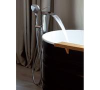 BAIN DOUCHE BOLLICINE MONOCOLONNE SUR PIED CHROME SANS MECANISME - CRISTINA ONDYNA BO18951