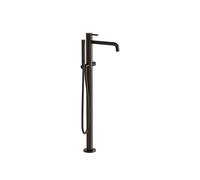Bain Douche Triverde Monocolonne Sur Pied Sans Mecanisme Chrome Noir Robinetterie TRIVERDE - CRISTINA ONDYNA TV18972