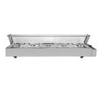 Bain Marie Kukoo avec 5 Casseroles Argent G