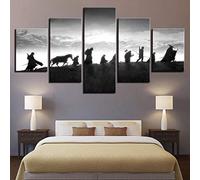 BAIOKAISHUII HD décor à la Maison imprimé peintures modulaires 5 Panneau Seigneur des Anneaux Personnage Tableau Photos Art Mural Toile Affiches Modernes-sans Cadre