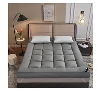 BAIRU Matelas à Ressorts ensachés en Mousse, fermeté Moyenne, Soutien orthopédique for Les Gros dormeurs et soulagement de la Pression, Matelas de Sol Portable,(Schwarz,180x200cm)