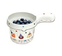 Bajbumgn Bol Lave-Baies | Égouttage Rapide Avec Poignée, Compact - Passoire À Baies Cuisine Bol À Baies | pour Fraises Cerises Tomates Raisins Salade Produits Frais Évier Comptoir Maison Camping