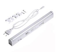 BAKAJI Lampe lumière sous-meuble cuisine longueur 30 cm, barre LED 4 W blanc naturel 4000 K, 330 lm