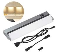 BAKAJI Lampe lumière sous-meuble pour cuisine, longueur 35 cm barre 30 LED 5 W blanc naturel 4000 K, 370 lm