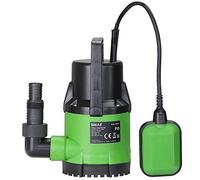 Bakaji Pompe à immersion électropompe submersible à eau claire, puissance 250 W, portée 5000 L/h, profondeur maximale 7 mètres avec fond plat, poignée pour le transport et câble 10 mètres