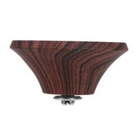 Bakélite Bouton de Remplacement Marron pour Couvercle de Casserole | Poignée Isolante Vis de Montage, Prise Confortable, Aspect Bois Moderne, Adaptée aux Couvercles de Wok et Bouilloire