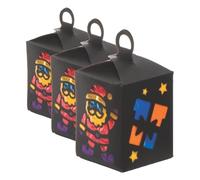 Baker Ross AR798 Kit de Lanternes de Noël Assorties (Lot de 3)
