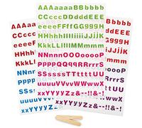 Baker Ross Autocollant de Transfert Enfant motif Lettres - Lot de 425, Loisirs Créatifs pour les Enfants (FC915)