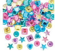 Baker Ross Bijoux Autocollants Pastel - Lot de 200, Fournitures Artistiques pour Enfants (AX695)