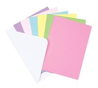 Baker Ross Cartes colorées vierges que les enfants pourront décorer avec amour pour la Fête des Mères ou la Saint Valentin (Lot de 12) AF358 Coloris Assortis 148 x 105 mm