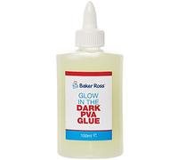 Baker Ross Colle PVA Phosphorescente - Bouteille de Colle, Fournitures de Loisirs Créatifs (FX130)