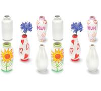 Baker Ross EC192 Mini Vases en Porcelaine Assortis (Lot de 2)