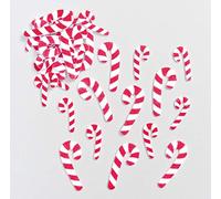 Baker Ross EF942 Candy Cane Autocollants en Feutre Assortis