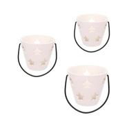 Baker Ross FE555 Porte-bougies chauffe-plats du jardin - Boite de 3, Loisirs créatifs pour enfants et adultes
