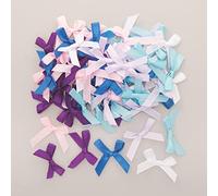 Baker Ross FE705 Noeud Autocollant pour Enfant motif Hiver - Lot de 72, Noeud Decoratif, Noeuds Scrapbooking, Loisirs Creatifs pour les Enfants