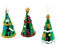 Baker Ross FE858 Boule de Noel pour Enfants pour Sapin de Noël - Lot de 6, Decoration de Noel pour Sapin, Noel Enfant, Loisirs Creatifs Enfants