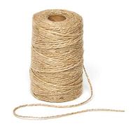 Baker Ross Ficelle de Jute Texturée Naturelle pour Travaux Manuels 2 mm x 100 m