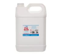 Baker Ross FN133 PVA Washable Glue - 5 Litre Pack of 1, PVA pour les écoles, fournitures d'enseignement, colle polyvalente pour le bois, le papier et les cartes.