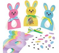 Baker Ross FN394 Porte-œufs de Pâques en chocolat - Lot de 10, Accessoires pour la chasse aux oeufs de Pâques, Supports pour le chocolat de Pâques