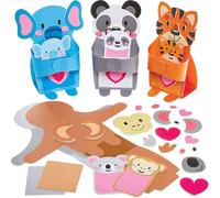 Baker Ross FN403 Cartes à câliner Maman et Bébé - Lot de 5, bricolage pour la fête des mères pour les enfants