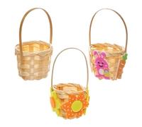 Baker Ross FX966 Mini paniers tressés - Lot de 6, décorations de Pâques pour l'artisanat