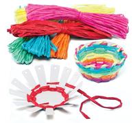 Baker Ross Kit de Tissage, Coloris Assortis, 10 cm EF656