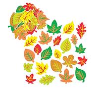 Baker Ross Leaf Foam Stickers for Craft AF547