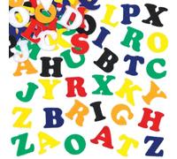 Baker Ross Lettres de l'alphabet en feutrine autocollante (lot de 550) - Pour apprendre l'alphabet en s'amusant