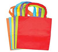 Baker Ross Lot de 6 Sacs à Bandoulière en Tissu Coloré