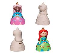 Baker Ross Ltd AW473 Princess Tirelire en Céramique