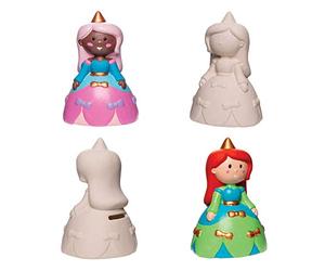 Baker Ross Ltd AW473 Princess Tirelire en Céramique