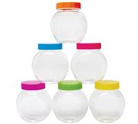 Baker Ross Petites Boites de Rangement en Plastique - Lot de 6, Loisirs Créatifs pour Enfants (FC889)