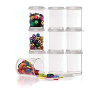 Baker Ross Pots de rangement (lot de 10), solution de rangement, loisirs créatifs pour enfants