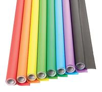 Baker Ross Rouleau Papier Dessin Enfant pour Poster - Lot de 8 rouleaux, Dessin Enfant (FE437)