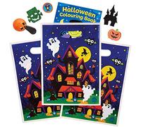 Baker Ross Sacs Anniversaire Enfant motif Halloween - Lot de 10, Decoration Anniversaire Enfant (FX225)