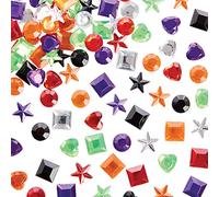 Baker Ross Strass Autocollants motif Halloween - Lot de 200, Loisirs Créatifs pour Enfants (FX120)