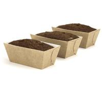 Bakery Direct Lot de 10 grands moules à pain jetables en carton 0,5 kg