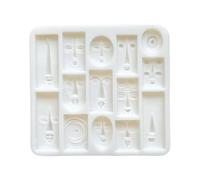 Baking Molds Nonstick ، Abstract Face Pan Artistic Candy Mold Baking Tools | Artistic Candy Mold Baking Tools ، For Cake Decorations Chocolate Dessert Mousse Home Decor Kitchen Restaurant
