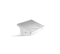 BakkerElkhuizen Q-doc 515 : Support Documents Acrylique Recyclé 505x290mm, Hauteur Ajustable 120-240mm, Charge Max 10kg, Angle Réglable 7 positions